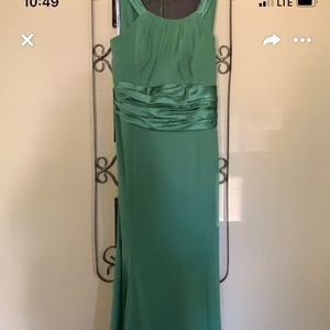 Green beautiful dress